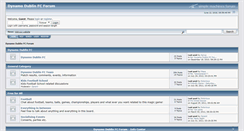 Desktop Screenshot of forum.dynamodublin.ie