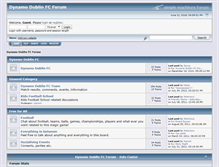 Tablet Screenshot of forum.dynamodublin.ie